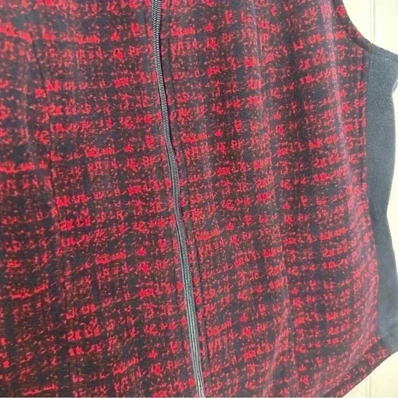 Northern Reflections Vest Fleece Red & Black Size Extra Large - Picture 3 of 16